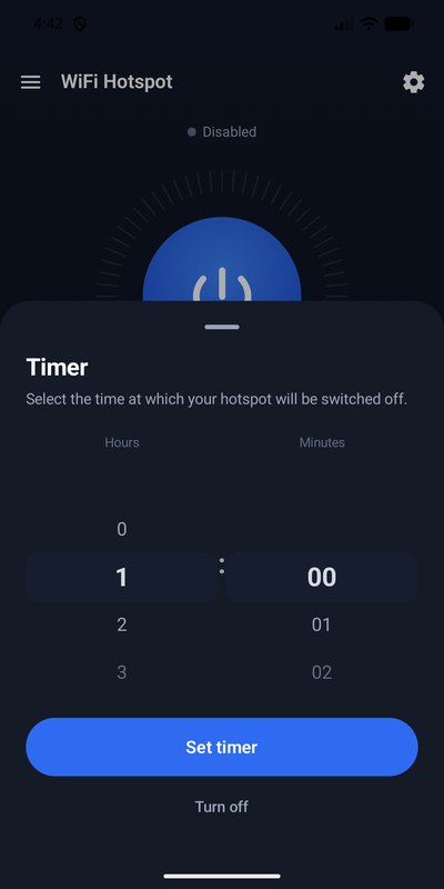 Timer picker
